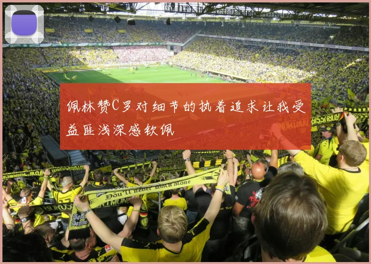 佩林赞C罗对细节的执着追求让我受益匪浅深感钦佩